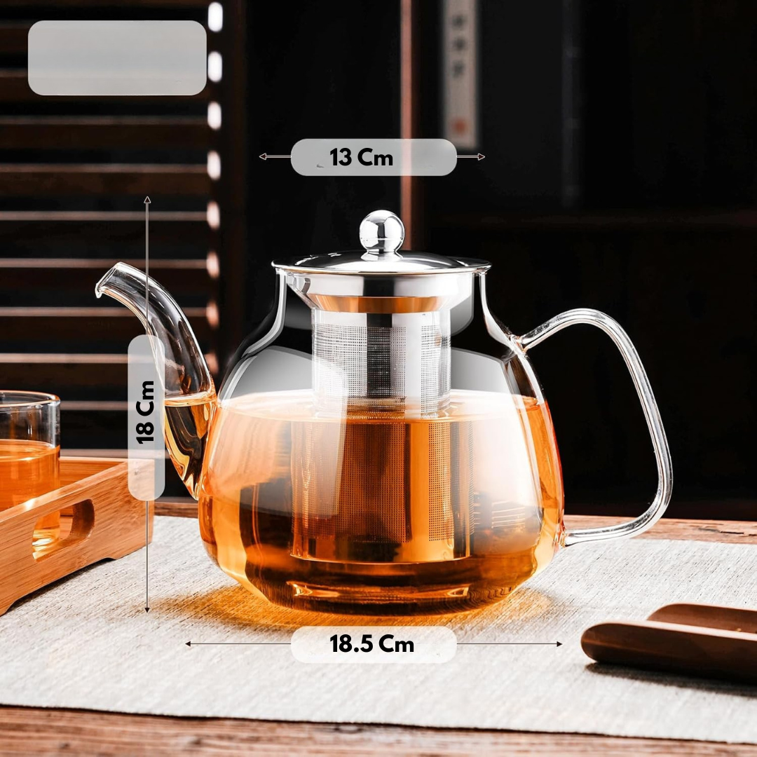 TETERA DE VIDRIO INFUSIONERA - M0245