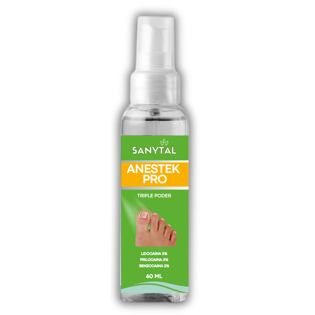 PACK PARA UÑEROS SIN DOLOR - (SPRAY ANESTÉSICO ANESTEK PRO + HERRAMIENTAS PODOLOGICAS) M0250