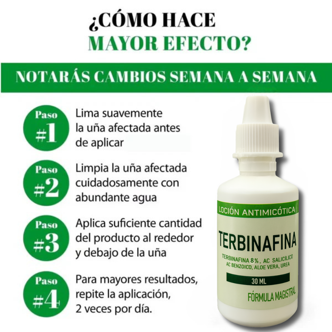 PACK ANTIMICOTICO (GOTAS DE TERBINAFINA 8% + JABON ANTIMICOTICO (SYNDET) (ELIMINA HONGOS EN LAS UÑAS Y PIE DE ATLETA)- M0261