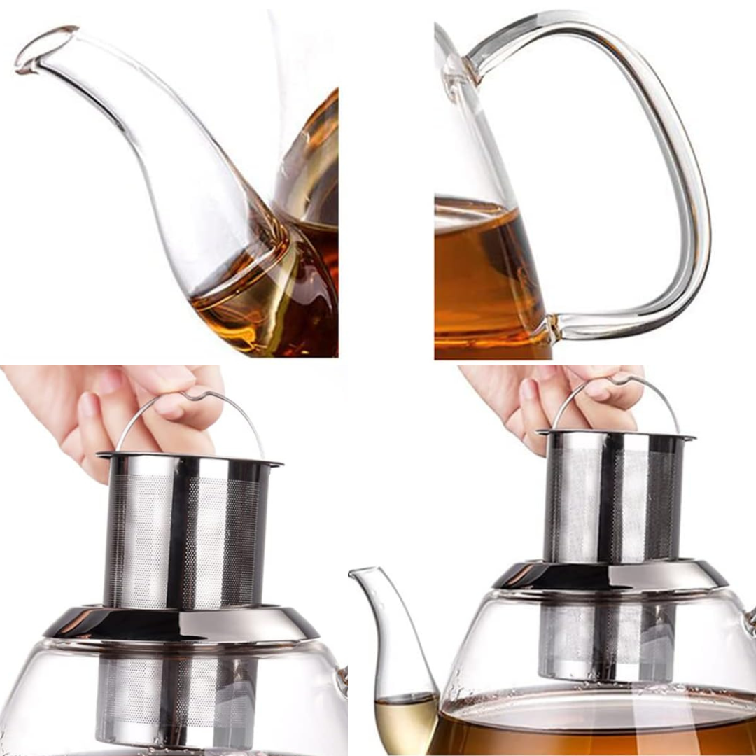 TETERA DE VIDRIO INFUSIONERA - M0245