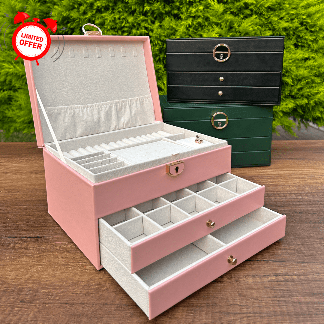 JOYERO ORGANIZADOR DE 3 PISOS - M055
