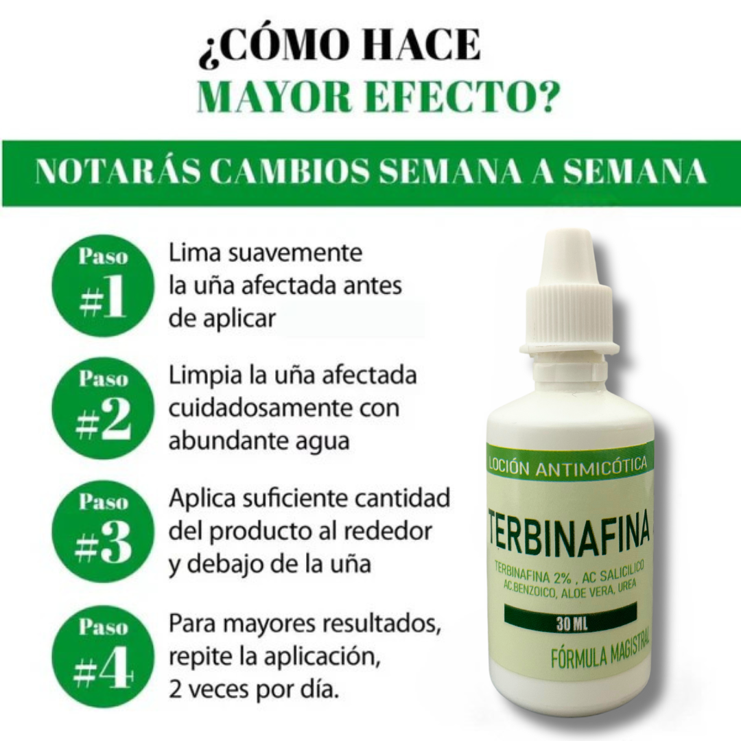 PACK ANTIMICOTICO (GOTAS DE TERBINAFINA + JABON ANTIMICOTICO (SYNDET) (ELIMINA HONGOS EN LAS UÑAS Y PIE DE ATLETA)- M0261