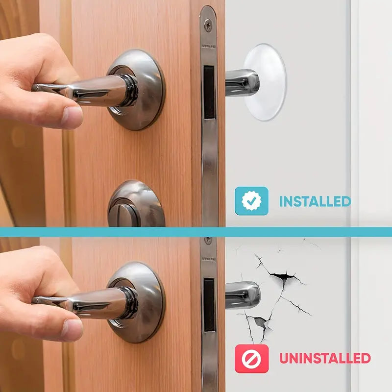 Tope con Adhesivo protector de puerta, pared y múltiples cosas (PACK DE 6 TOPES)