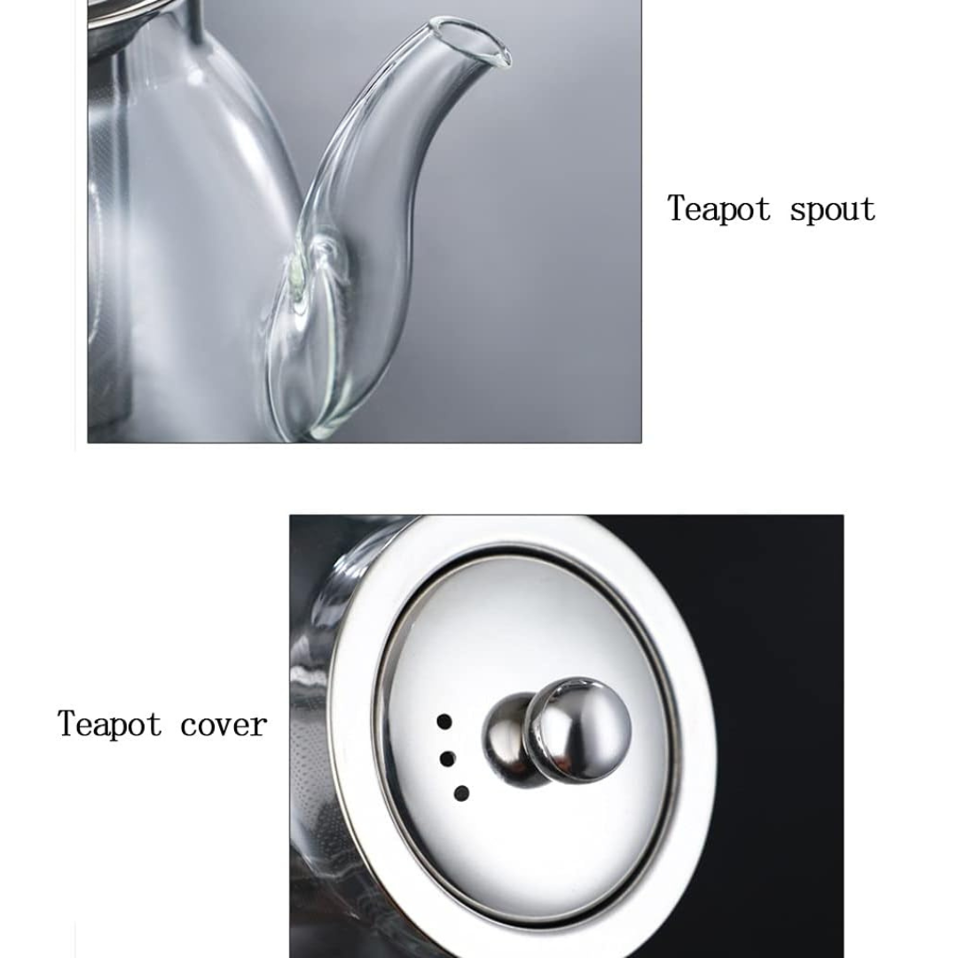 TETERA DE VIDRIO INFUSIONERA - M0245