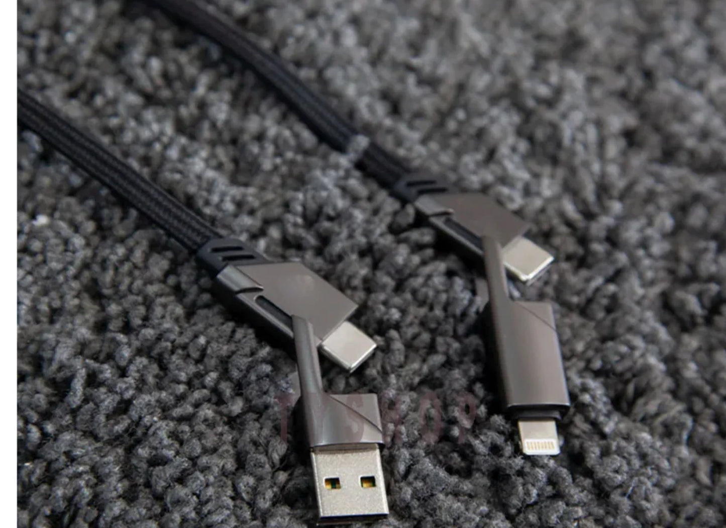 1 CABLE CONVERTIBLE MULTIFUNCIONAL (4 EN 1)- 50% DSCTO.