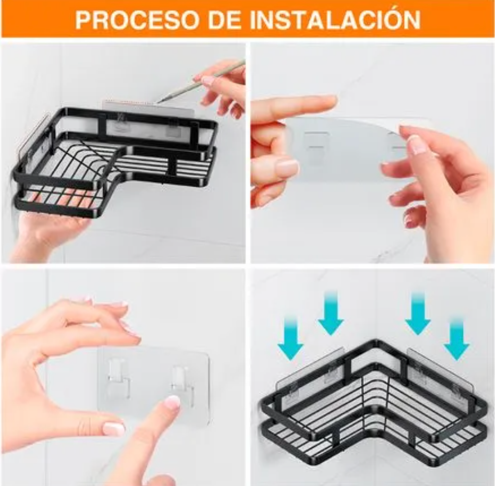 REPISAS ORGANIZADORAS DE BAÑO 5 EN 1 - M0305