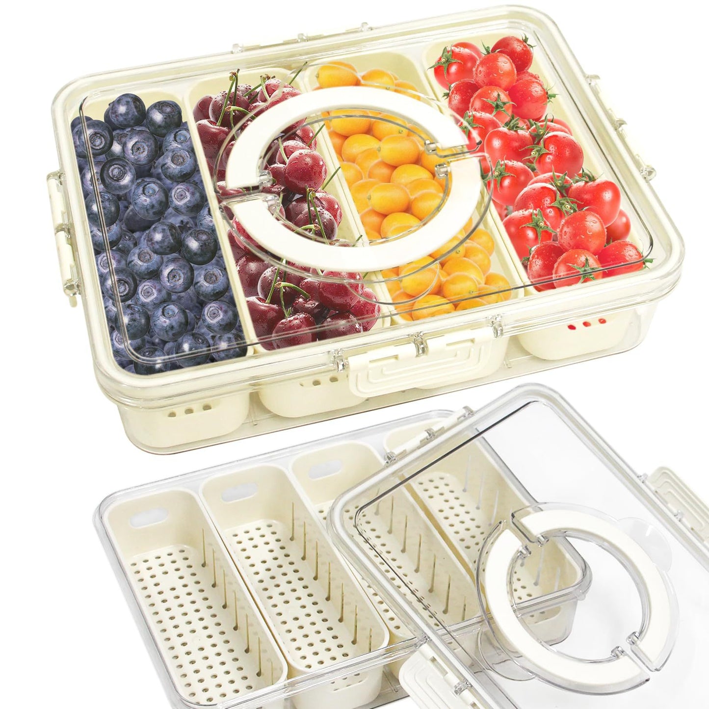 CONTENEDOR DE FRUTAS Y VERDURAS MULTIFUNCION -  M021