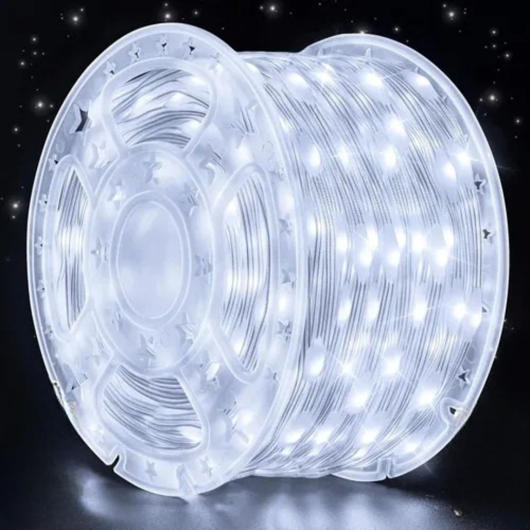 ROLLO LUCES SOLARES DE 45 METROS + REGALO NAVIDEÑO - M0325