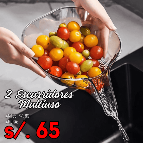 ESCURRIDOR MULTIFUNCIONAL (2 UNIDADES)