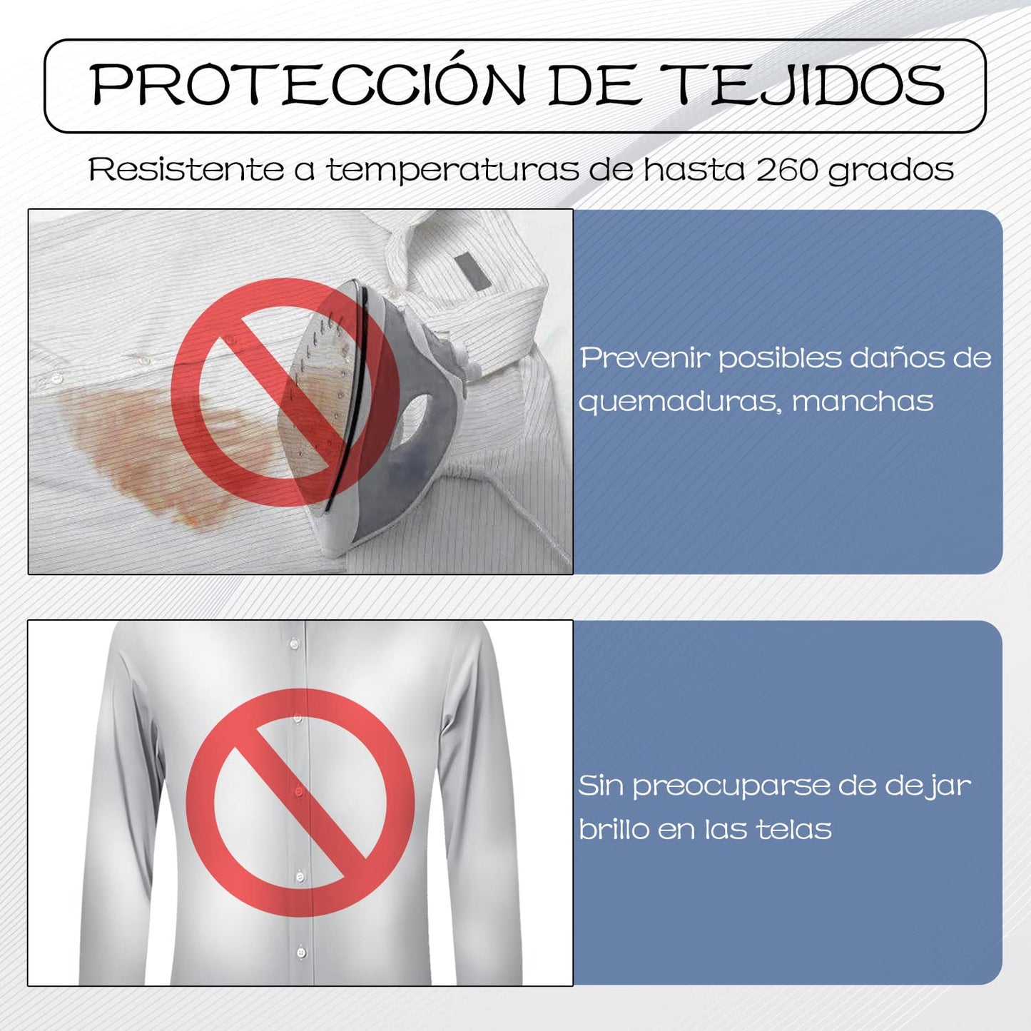 PROTECTOR TERMICO PARA PLANCHA DE ROPA - M0290