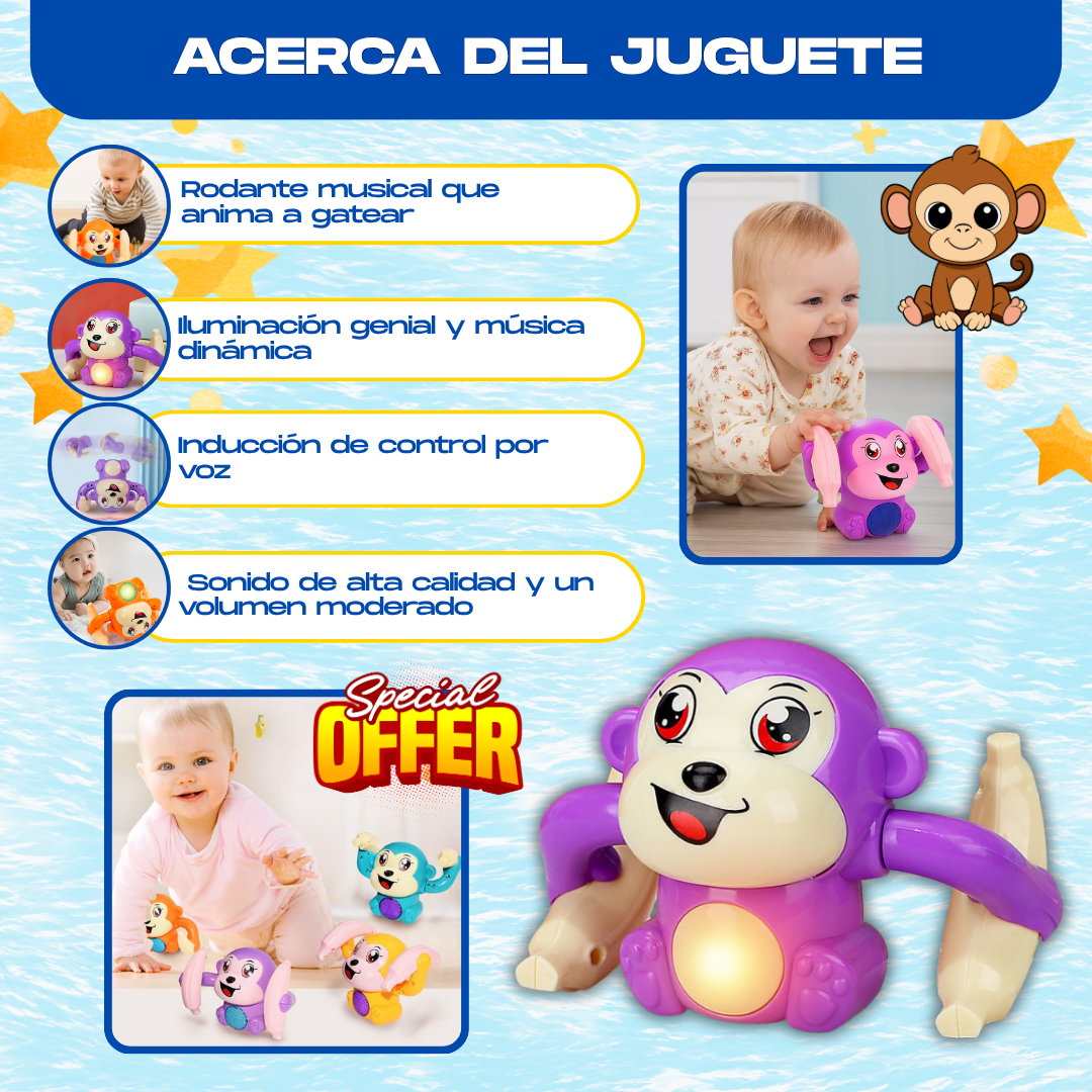 MONO RITMICO GIRATIO (JUGUETE PARA NIÑOS) - M0331