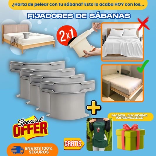 FIJADOR DE SABANAS (2X1) + REGALO - M0396