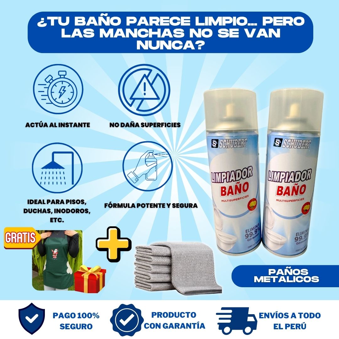 PACK ESPUMA PARA BAÑO Y DUCHA (2 ESPUMAS) + 1 REGALO - M0380