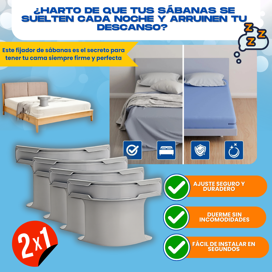 FIJADOR DE SABANAS (2X1) + REGALO - M0397