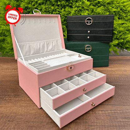 JOYERO ORGANIZADOR DE 3 PISOS - M055