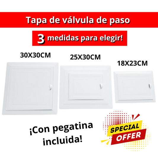 NUEVA TAPA DE VALVULA DE PASO -M029