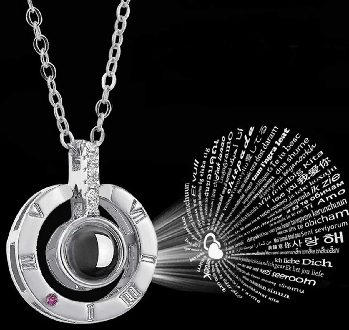 COLLAR DE AMOR ETERNO EN CAJA MÁGICA