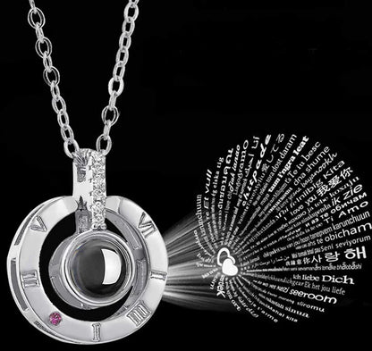 COLLAR DE AMOR ETERNO EN CAJA MÁGICA