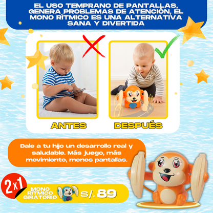 MONO RITMICO GIRATIO (JUGUETE PARA NIÑOS) - M0331