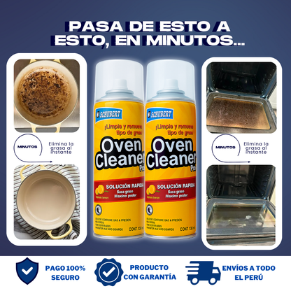 (2X1) OVEN CLEANER - ESPUMA QUITA GRASA- O01
