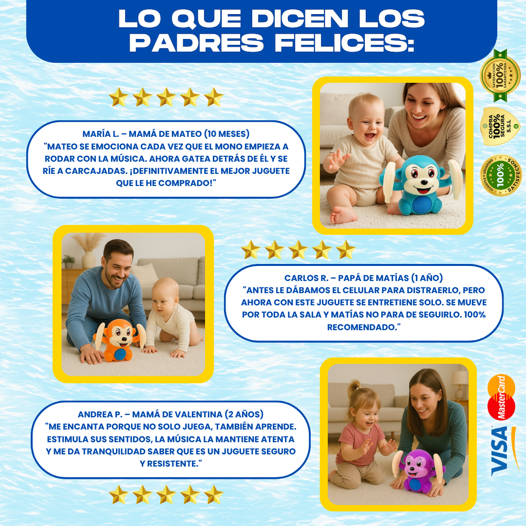 MONO RITMICO GIRATIO (JUGUETE PARA NIÑOS) - M0331