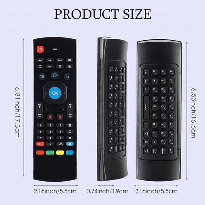 CONTROL REMOTO UNIVERSAL CON TECLADO Y PUNTERO - M0303