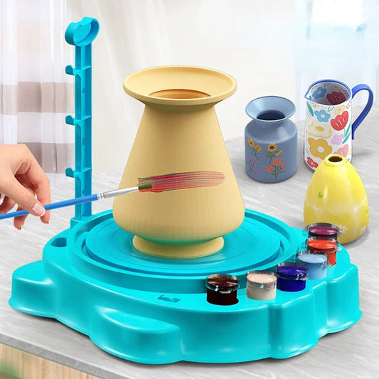 KIT DE MÁQUINA DE CERÁMICA (Incluye 4 bolsitas de arcilla)