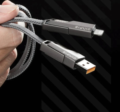 1 CABLE CONVERTIBLE MULTIFUNCIONAL (4 EN 1)- 50% DSCTO.