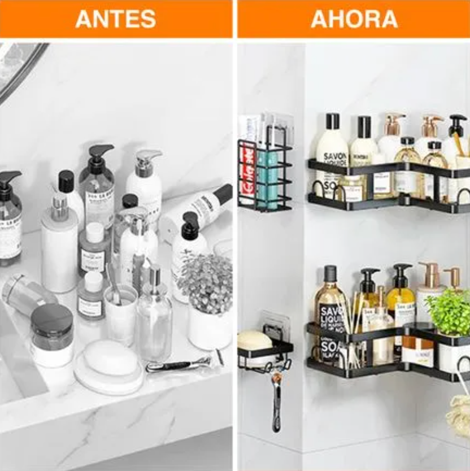 REPISAS ORGANIZADORAS DE BAÑO 5 EN 1 - M0305