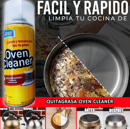 NUEVO QUITAGRASA OVEN CLEANER - LLEVALO AL 50%