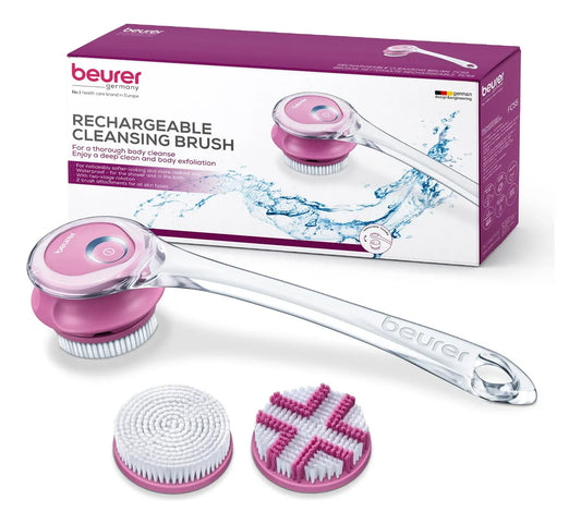 EXFOLIANTE CORPORAL ELECTRICO CON MANGO REMOVIBLE- M0185