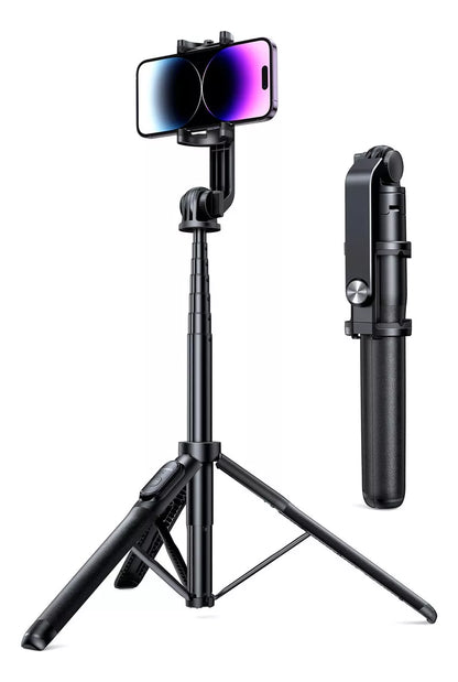 NUEVO TRIPODE CONVERTIBLE 3EN1 + CONTROL REMOTO + LUZ LED PORTATIL - M026
