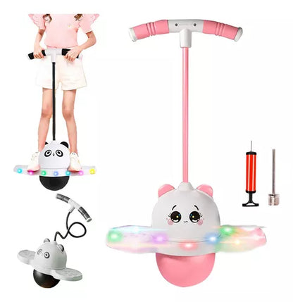 NUEVA PELOTA DE REBOTE CON LUCES LED PARA NIÑOS Y GRANDES!