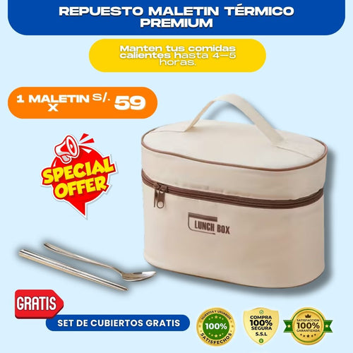 REPUESTO MALETIN TÉRMICO PREMIUM - 50% DSCTO