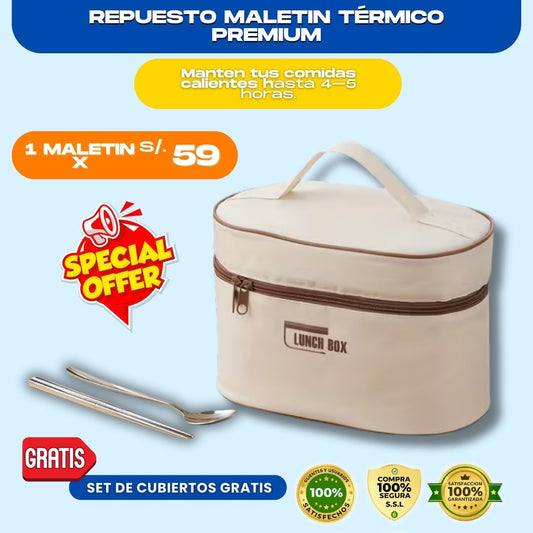 REPUESTO MALETIN TÉRMICO PREMIUM - 50% DSCTO