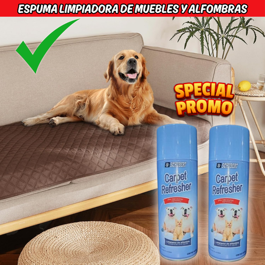 (2x1) ESPUMA LIMPIADORA DE MUEBLES Y ALFOMBRAS - M0101