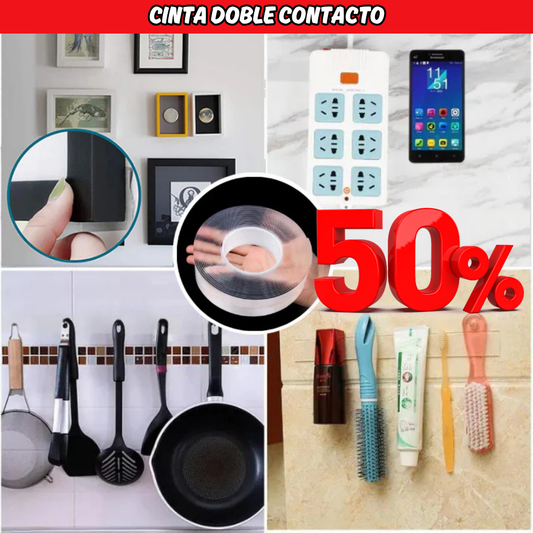 CINTA DOBLE CONTACTO 50% DSCTO.