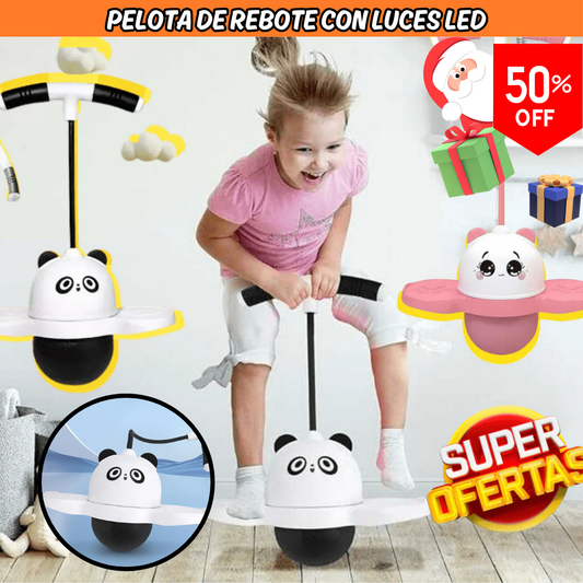 LA PELOTA DE REBOTE  CON LUCES LED MÁS VIRAL