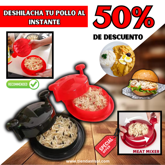 Deshilachadora de Pollo y Carne - 50% DSTO.