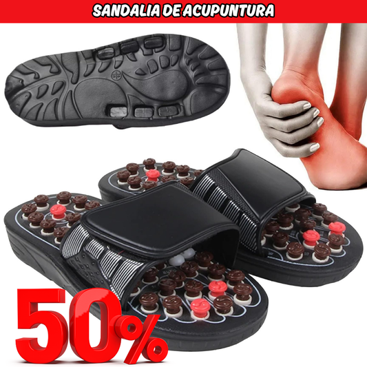 SANDALIAS DE ACUPUNTURA - TERAPEUTICO 50% DSCTO