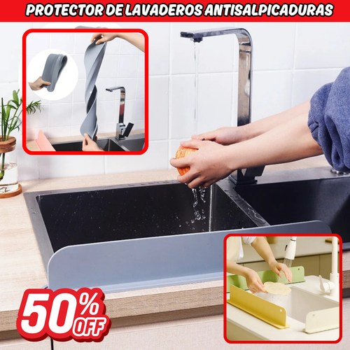 PROTECTOR DE LAVADERO ANTISALPICADURAS - 50% DSCTO.