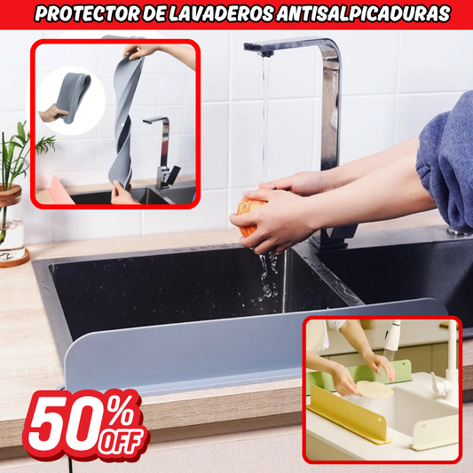 PROTECTOR DE LAVADERO ANTISALPICADURAS - 50% DSCTO.