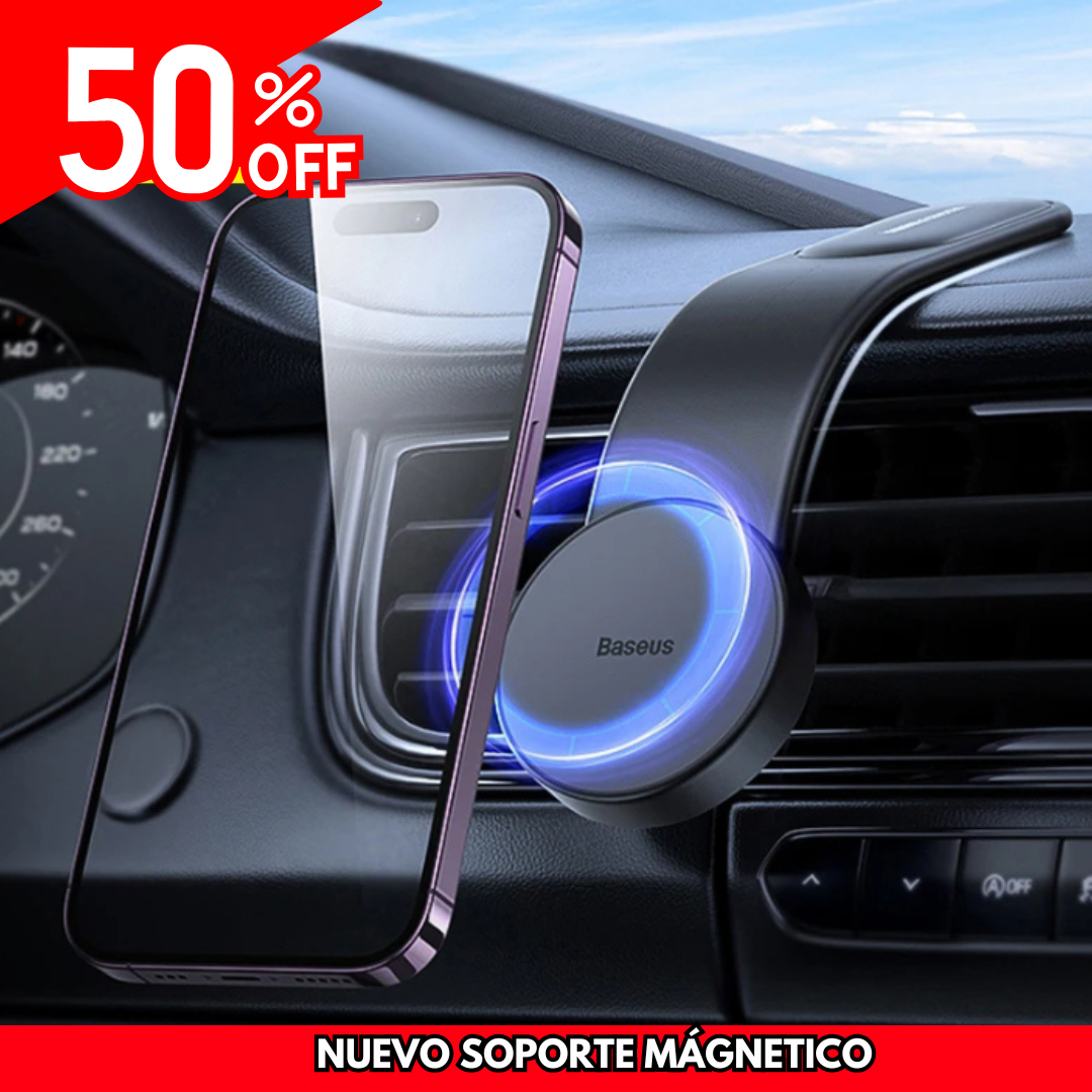 SOPORTE MAGNÉTICO PARA CELULAR - 50% Dscto.