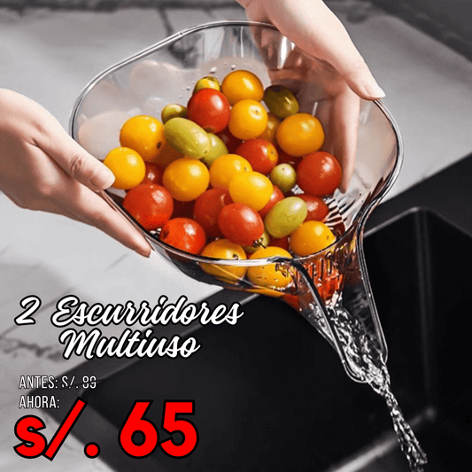 ESCURRIDOR MULTIFUNCIONAL (2 UNIDADES)