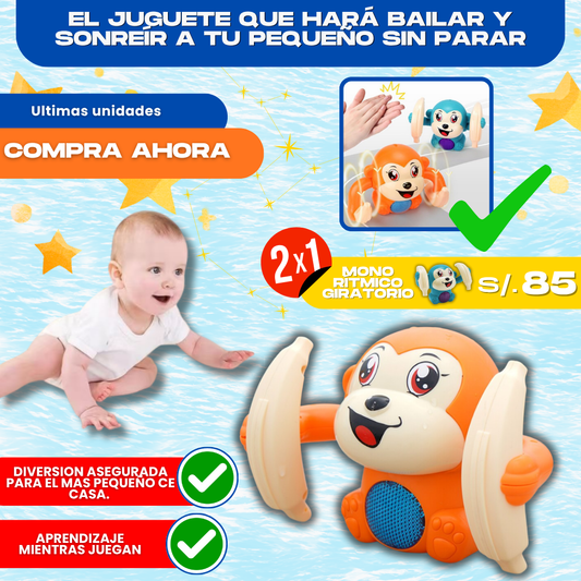 MONO RITMICO GIRATIO (JUGUETE PARA NIÑOS) - M0331