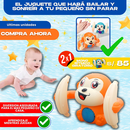MONO RITMICO GIRATIO (JUGUETE PARA NIÑOS) - M0331