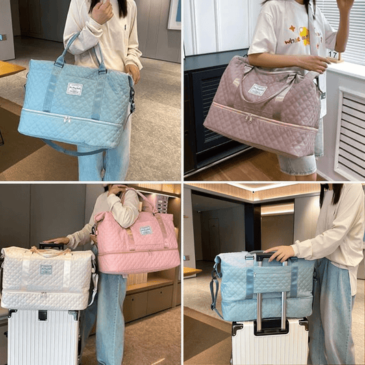BOLSO DE GRAN CAPACIDAD CON COMPARTIMIENTO PARA ZAPATILLAS