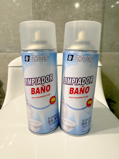 (2x1) NUEVA ESPUMA LIMPIADORA PARA BAÑO Y DUCHA - M0107